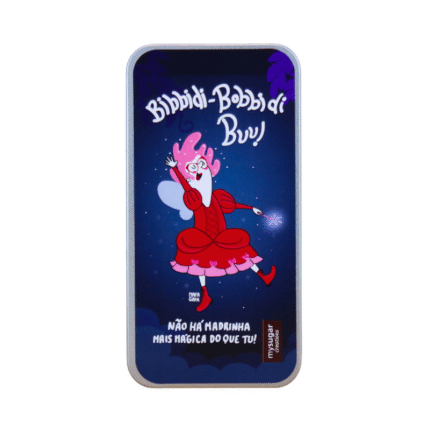 Lata c/ chocolate "Bibbidi Bobbidi Buu! (...)"