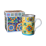 Caneca de chá mosaico c/ filtro (4 padrões) - Image 2