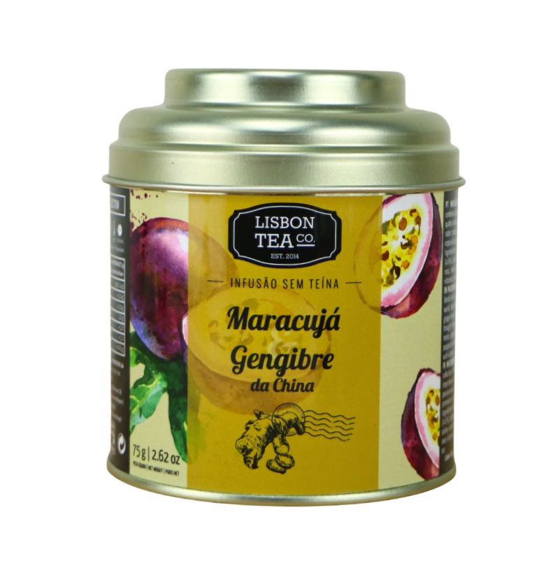 infusão maracujá Infusão Maracujá e Gengibre da China - Image 1