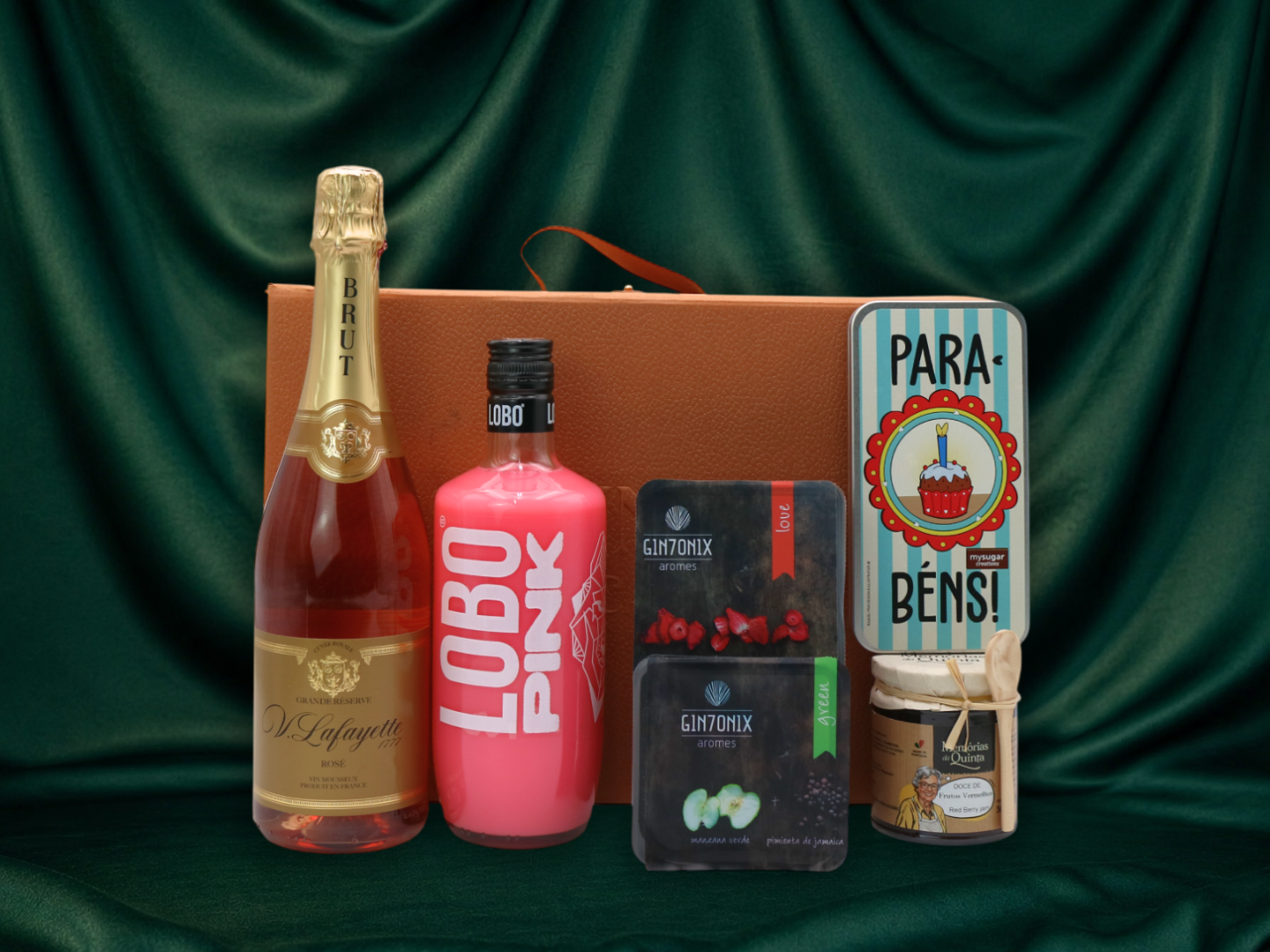 9 Cabaz Celebração Pink - Image 1